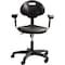 National Public Seating Office Chair, 37 in H, Black 6716HB-A - alternate 3